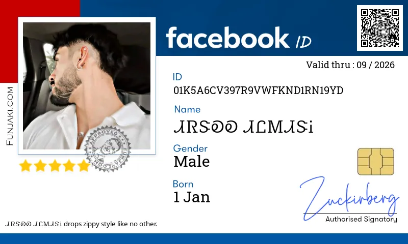 Facebook ID Card