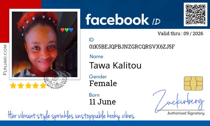 Facebook ID Card