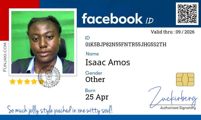 Facebook ID Card