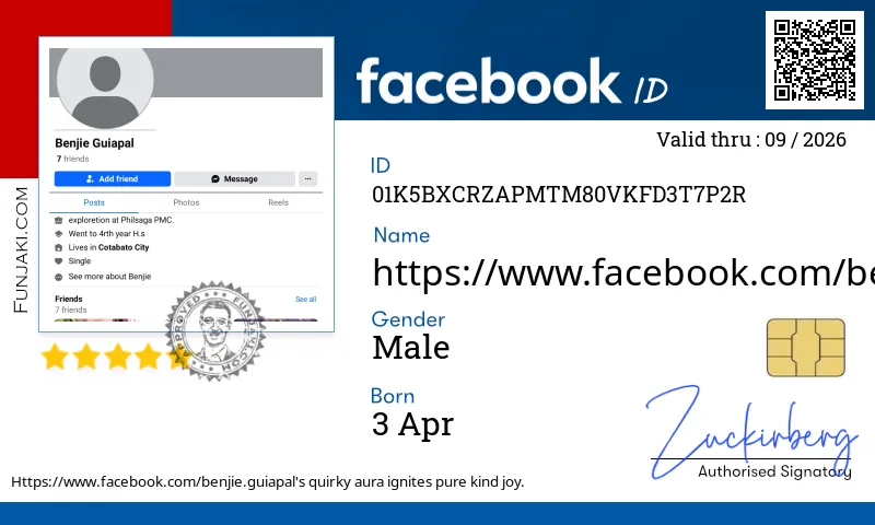Facebook ID Card