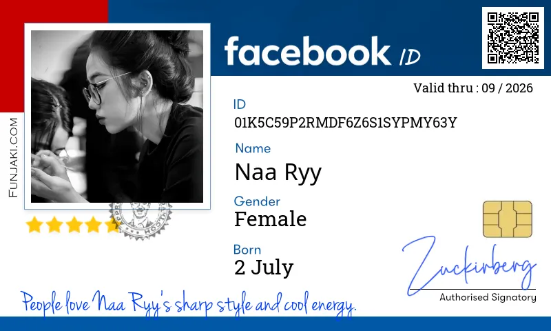 Facebook ID Card