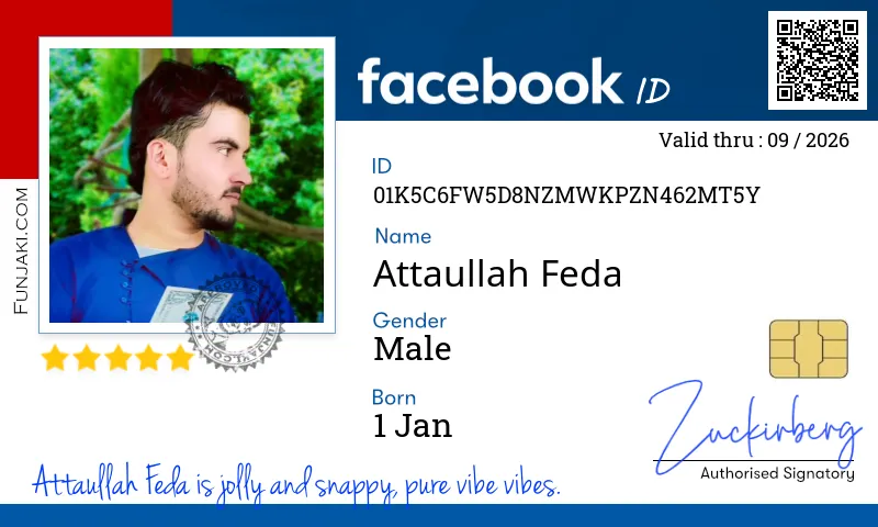 Facebook ID Card