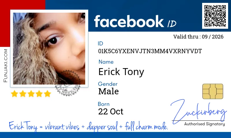 Facebook ID Card