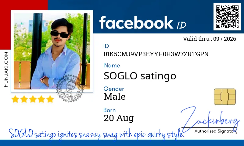 Facebook ID Card