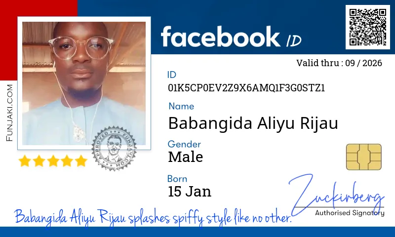 Facebook ID Card