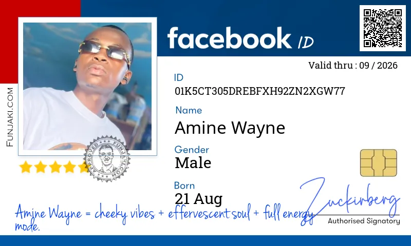 Facebook ID Card