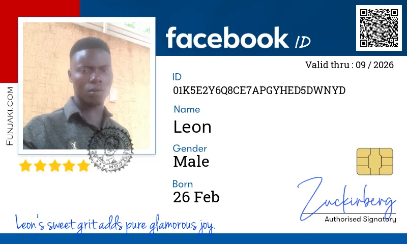 Facebook ID Card