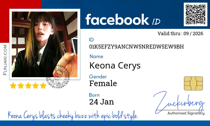 Facebook ID Card