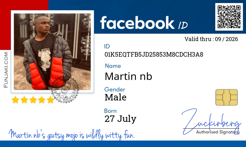 Facebook ID Card
