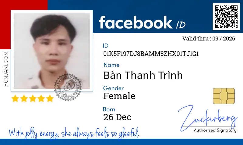 Facebook ID Card