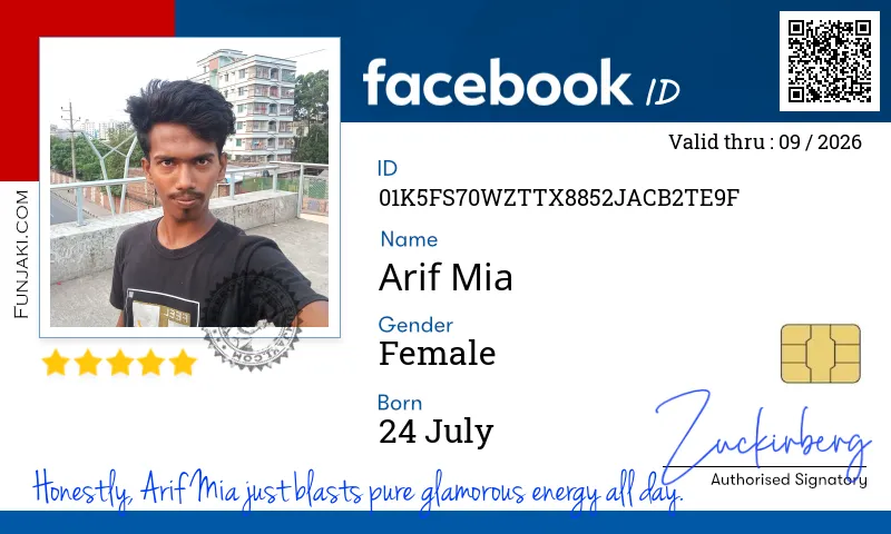 Facebook ID Card