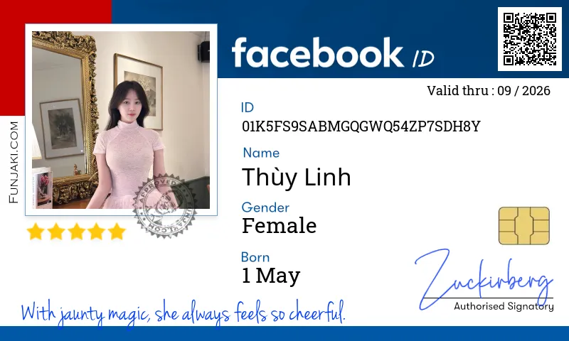 Facebook ID Card