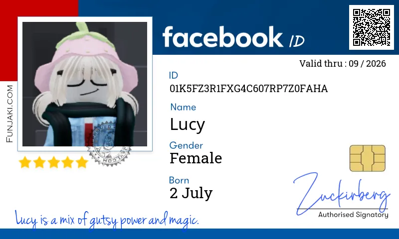 Facebook ID Card
