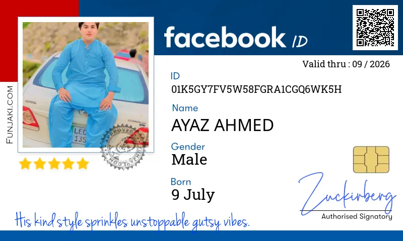 Facebook ID Card