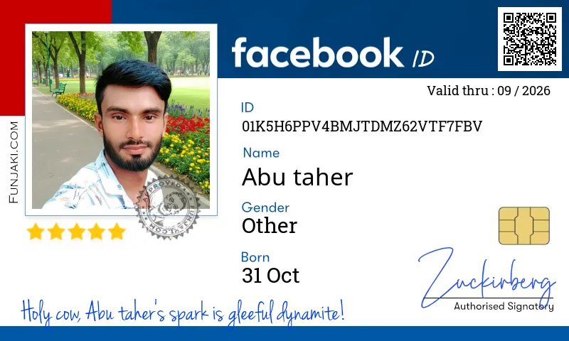 Facebook ID Card