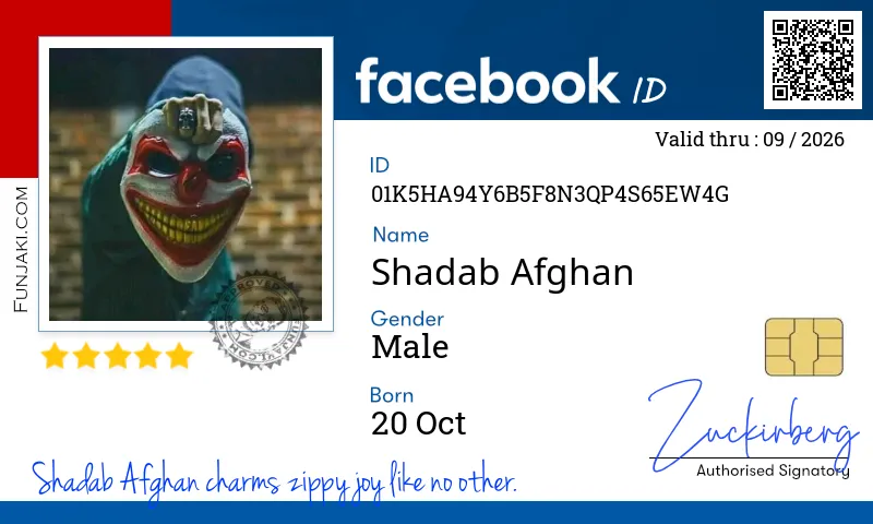 Facebook ID Card