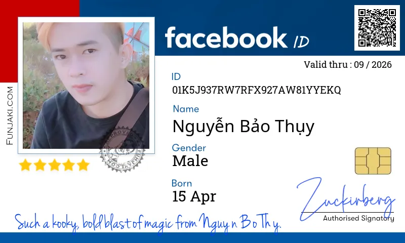 Facebook ID Card