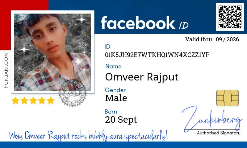 Facebook ID Card