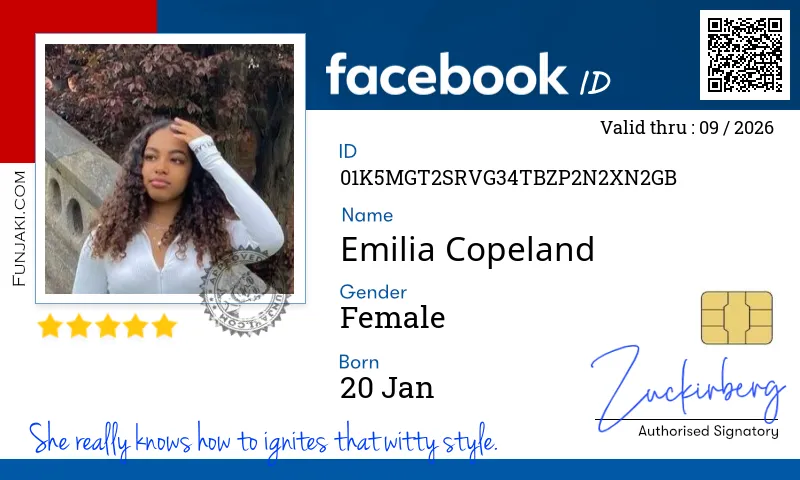 Facebook ID Card