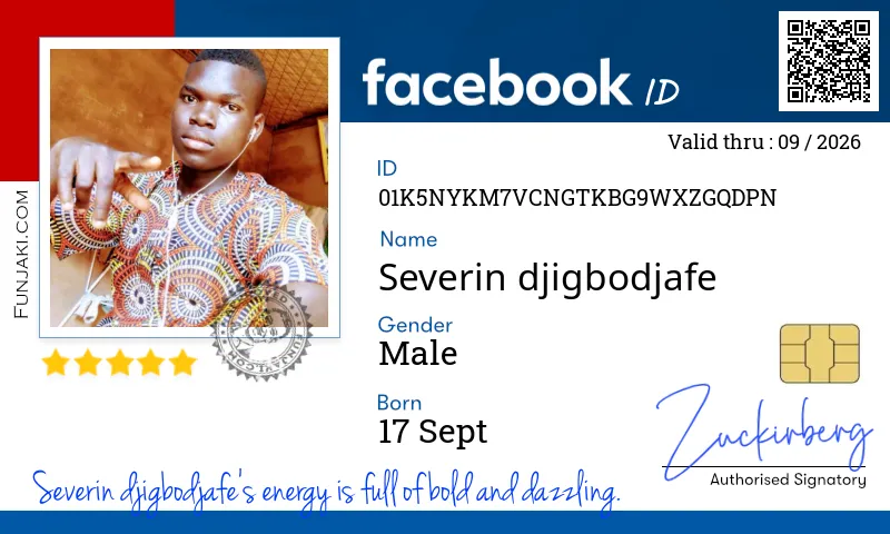 Facebook ID Card