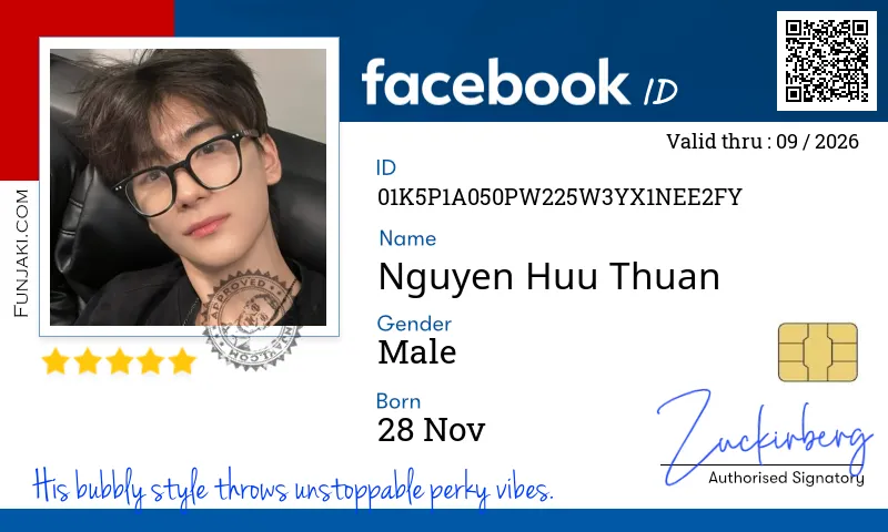 Facebook ID Card