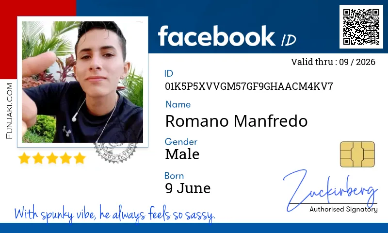 Facebook ID Card