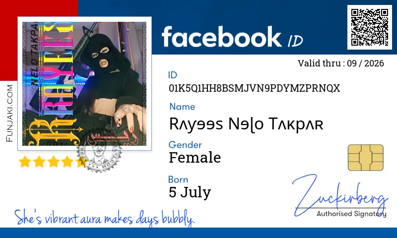 Facebook ID Card