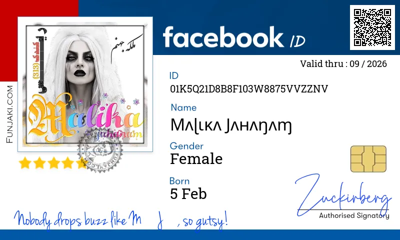 Facebook ID Card