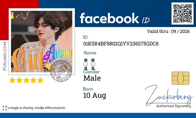 Facebook ID Card