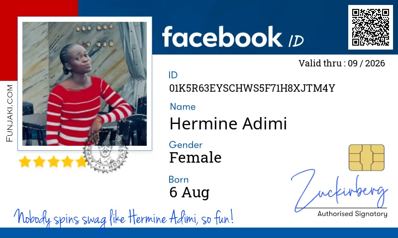 Facebook ID Card