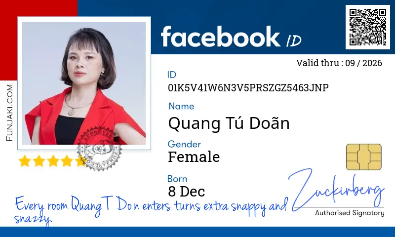 Facebook ID Card