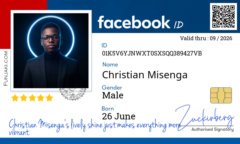 Facebook ID Card