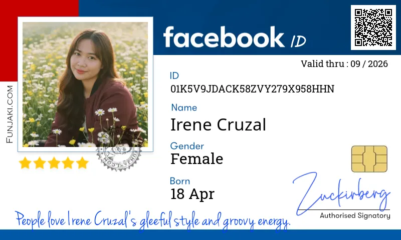 Facebook ID Card