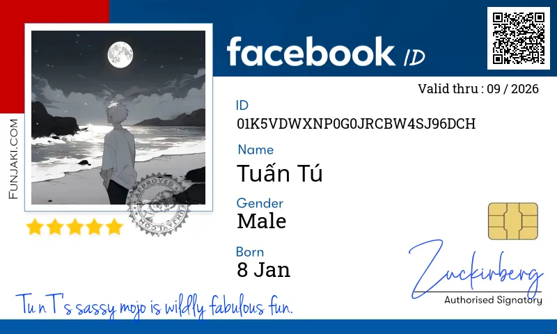 Facebook ID Card