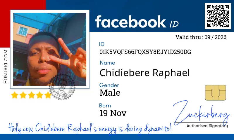 Facebook ID Card