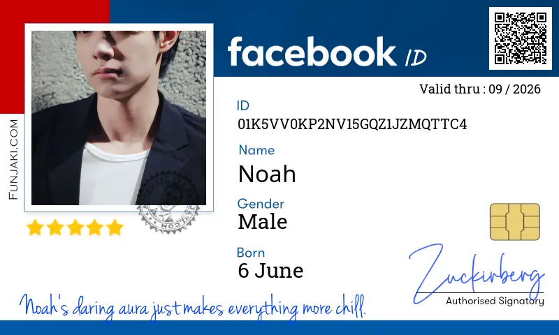 Facebook ID Card