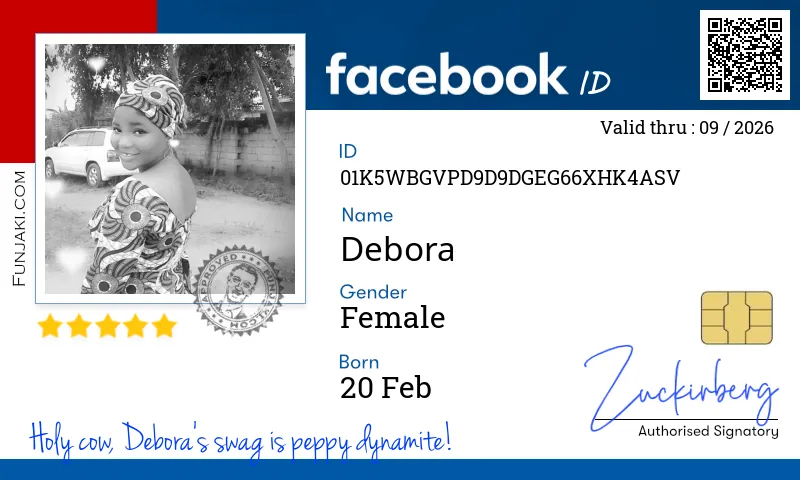 Facebook ID Card