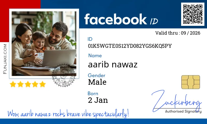 Facebook ID Card
