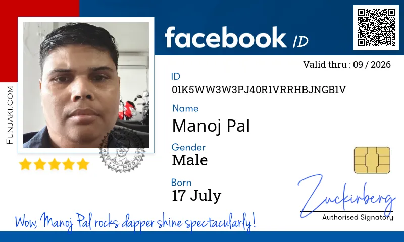 Facebook ID Card