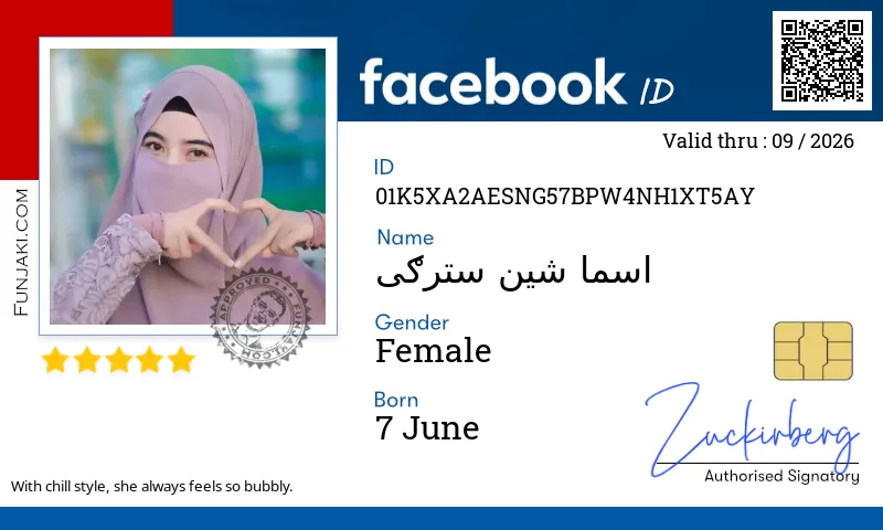 Facebook ID Card