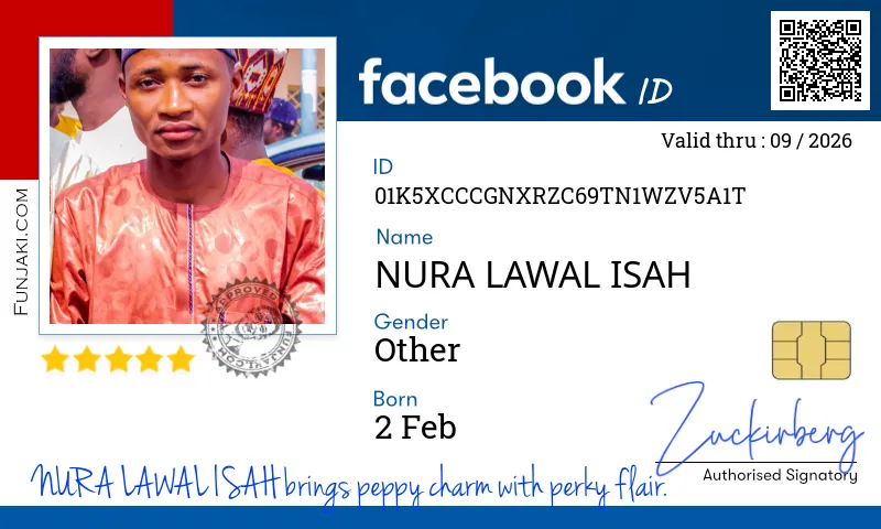 Facebook ID Card