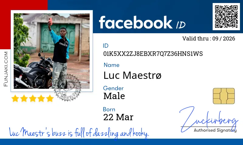 Facebook ID Card
