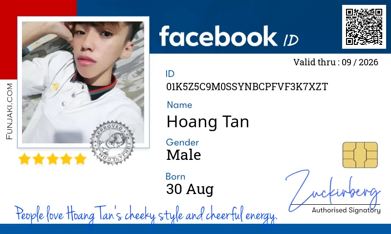 Facebook ID Card