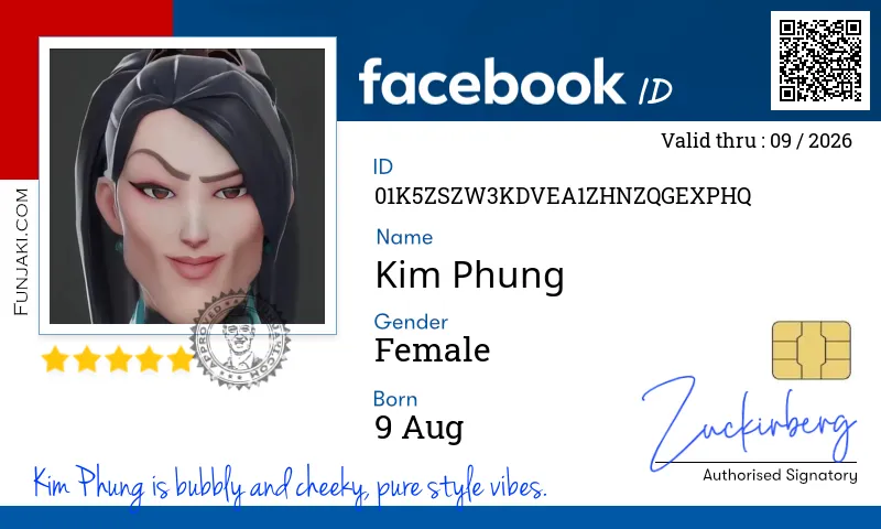 Facebook ID Card