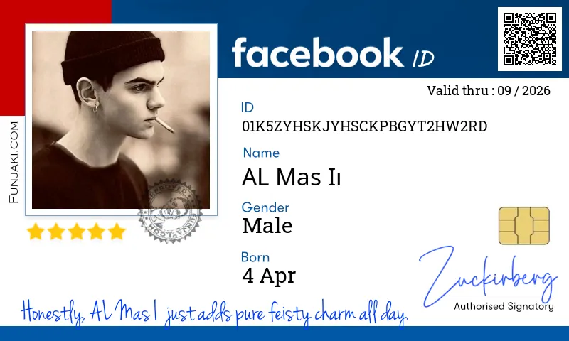 Facebook ID Card