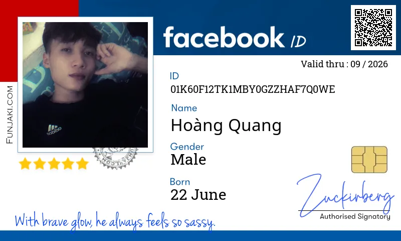 Facebook ID Card