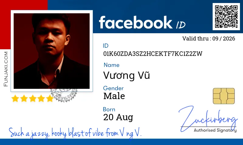 Facebook ID Card