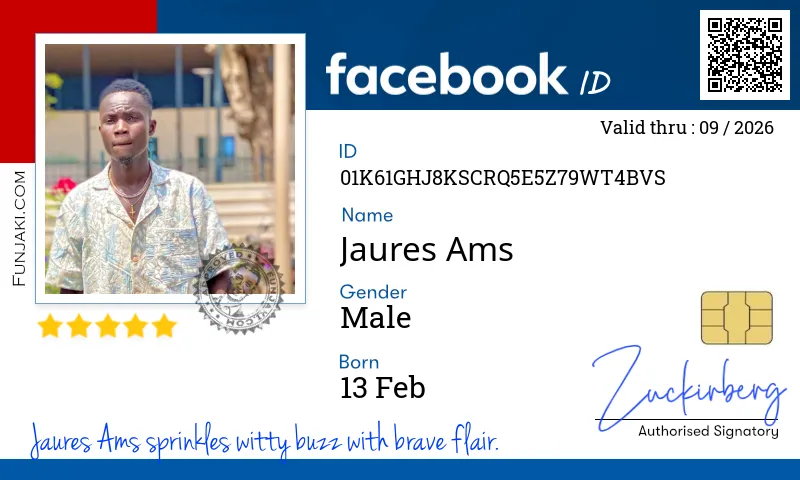 Facebook ID Card