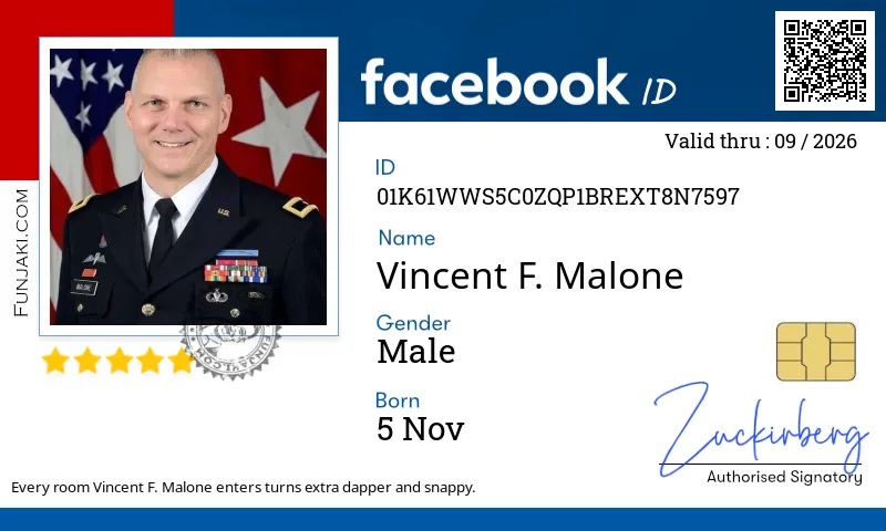 Facebook ID Card