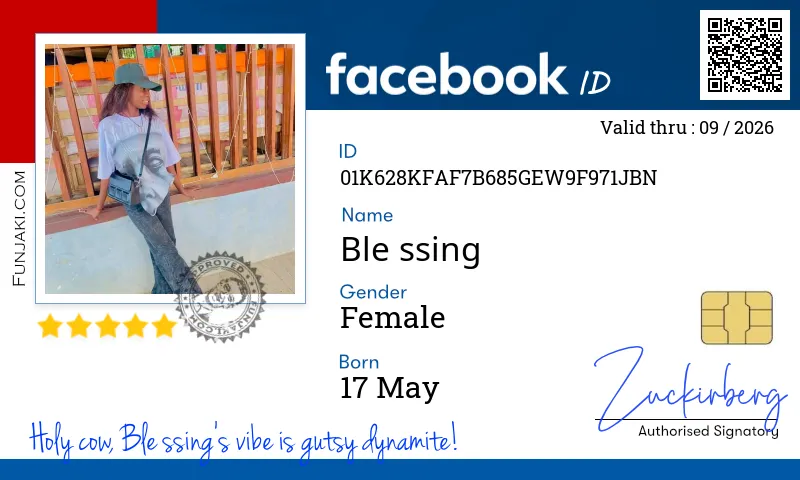 Facebook ID Card